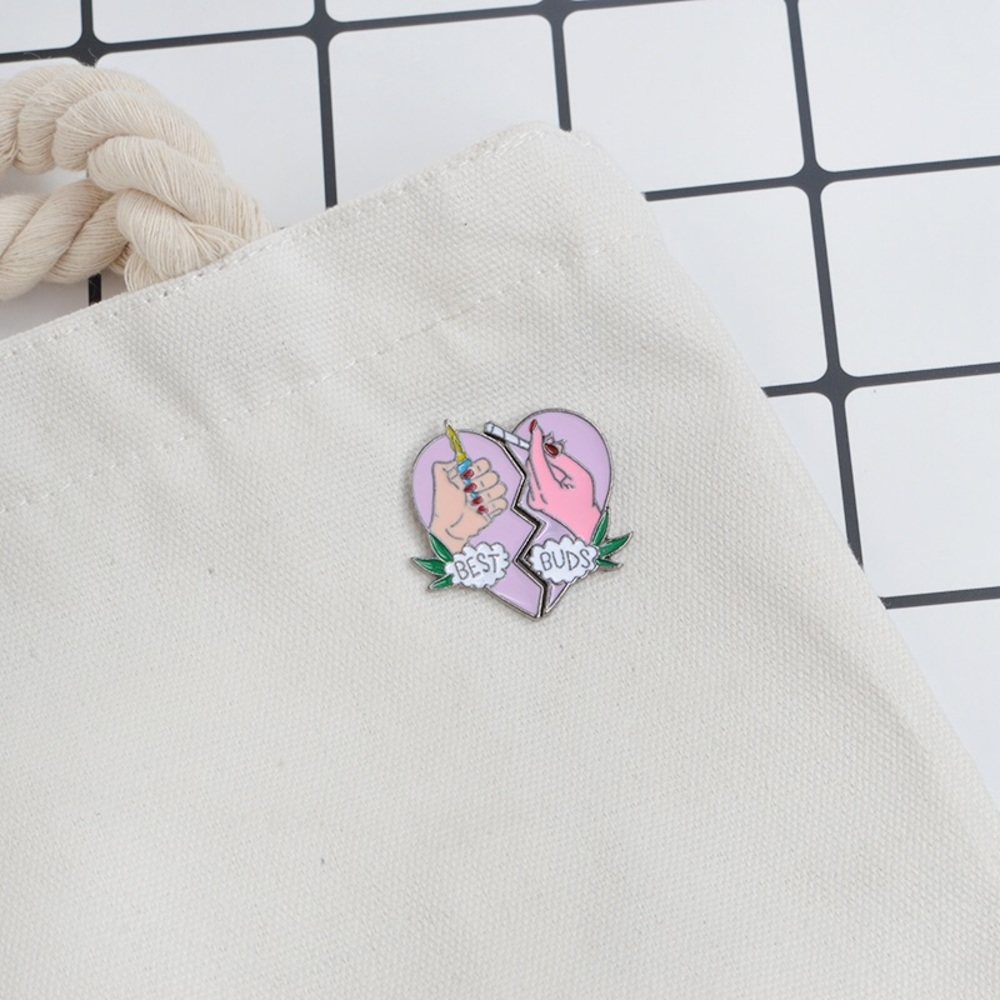 LAST SET! Best Buds Best Friend Pin Set - Picture 2 of 5